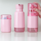 Porta Sabonete Liquido Dual Rosa Quartz 500ml - Ela Decora